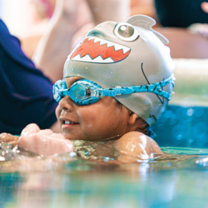 FINIS Okulary do pływania dla dzieci Adventure Blue Shark