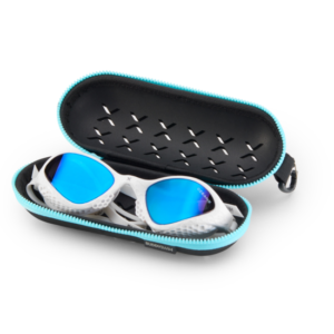 Buddyswim Etui Na Okulary Z Pianki EVA czarno-niebieskie