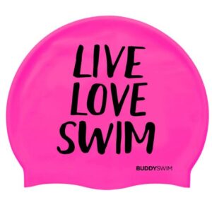 Czepek pływacki BuddySwim LLS Różowy
