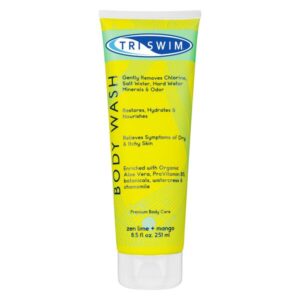 Żel pod prysznic neutralizujący chlor po pływaniu o zapachu Limonki & Mango 250ml